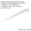 Loops 4 PACK 6ft Emergency Batten Light - 52W Cool White LED - Gloss White & Opal 2