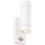 Loops Twin Up & Down Wall Light - PIR Sensor - 2 x 7W GU10 LED - Gloss White 1