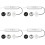 Loops 4 PACK Recessed Emergency Ceiling Guide Light Kit - Daylight White LED - White 1