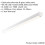 Loops 2 PK 5ft High Lumen Emergency Batten Light - 65.5W Cool White LED - Gloss White 2