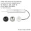 Loops 4 PACK Recessed Emergency Ceiling Guide Light Kit - Daylight White LED - White 2