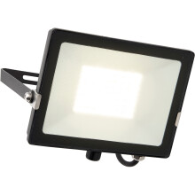 Outdoor Waterproof LED Floodlight - 50W Cool White LED - Matt Black