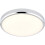 Loops Flush Bathroom Wall OR Ceiling Function Light - 15W CCT LED - Chrome 1