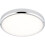 Loops Flush Bathroom Wall OR Ceiling Function Light - 15W CCT LED - Chrome 3