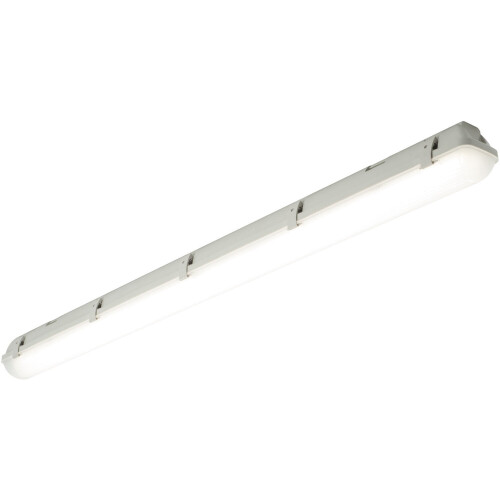 Loops 4ft IP65 Batten Light - 22.6W Cool White LED - Frosted Polycarbonate