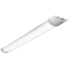 2ft IP65 Batten Light - 18W Daylight White LED - Opal & Gloss White Pc
