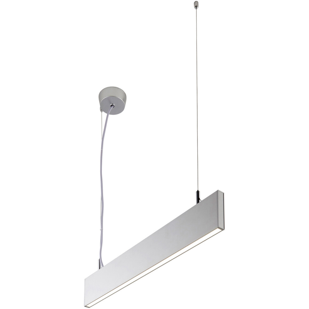 Loops Slim Commercial Suspension Light - 610Mm X 20Mm - 25W Cool White Led