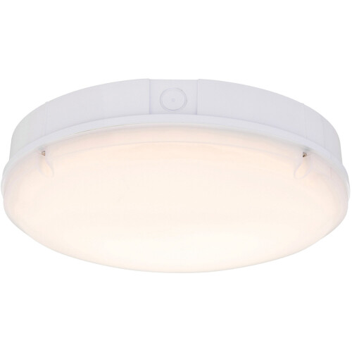 Loops White IP65 Emergency Bulkhead Light - 18W CCT LED - Microwave Sensor 2