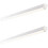Loops 2 PK 5ft High Lumen Emergency Batten Light - 65.5W Cool White LED - Gloss White 1