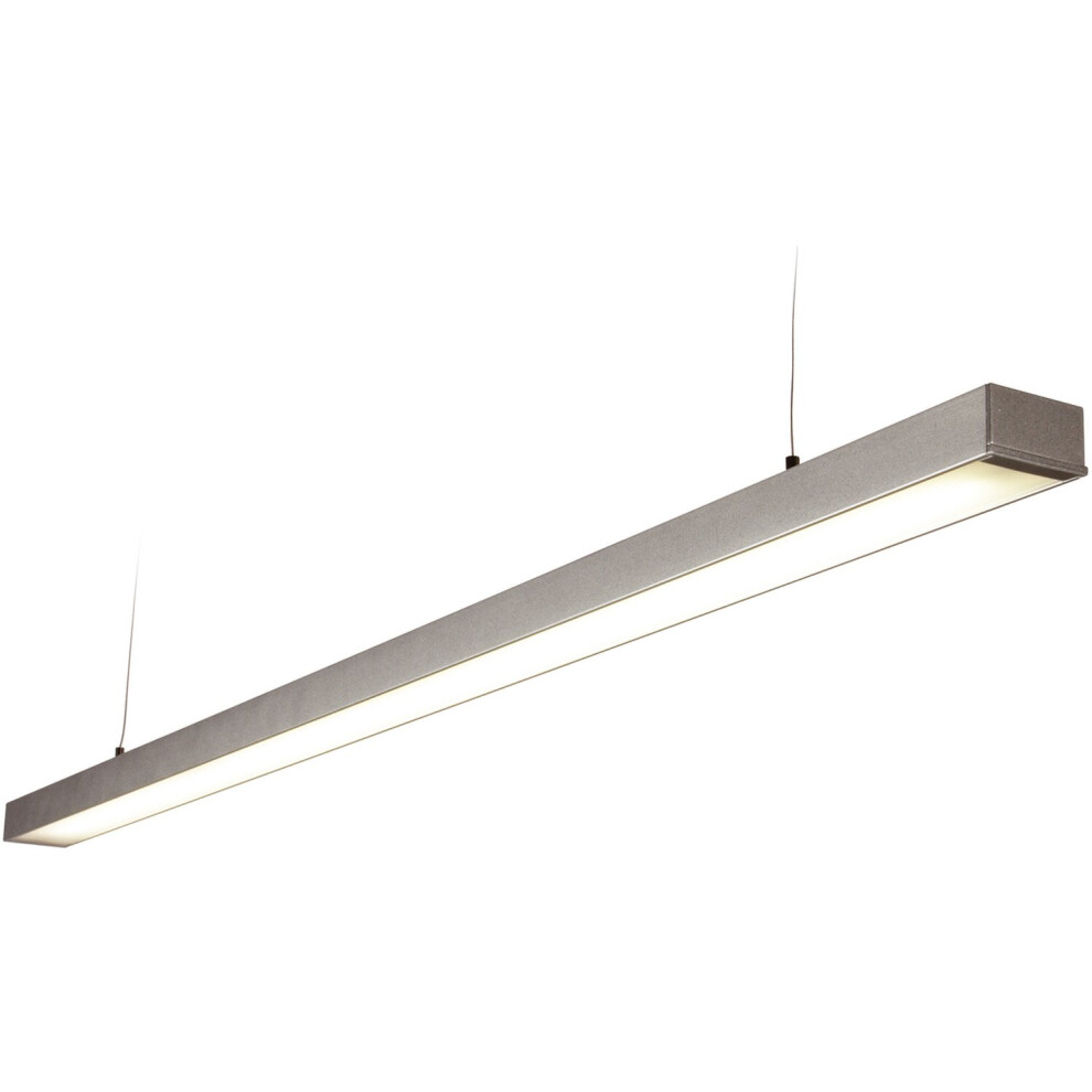 Commercial LED Suspension Light - 1494 X 68mm - 26W CCT LED Module - Low Energy