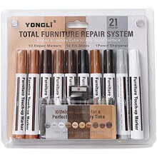 Furniture Repair System - Repair/Restore Colour to Wood Surfaces - 21 piece