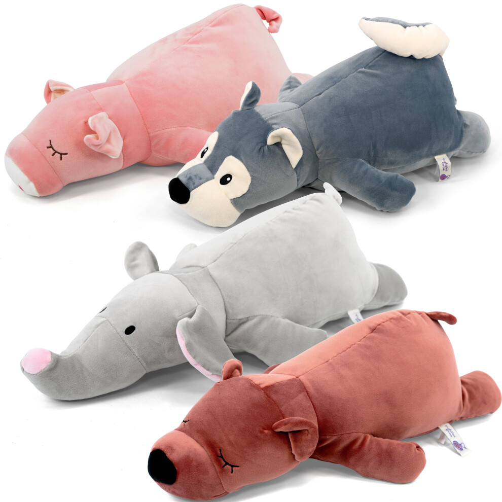 Pink Plush Elephant Soft Toys by The Magic Toy ShopThe Magic Toy Shop