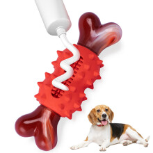 Dog Chew Bones Toys Aggressive Chewers Tough Pets Puppy Teething Chase Chew Toys