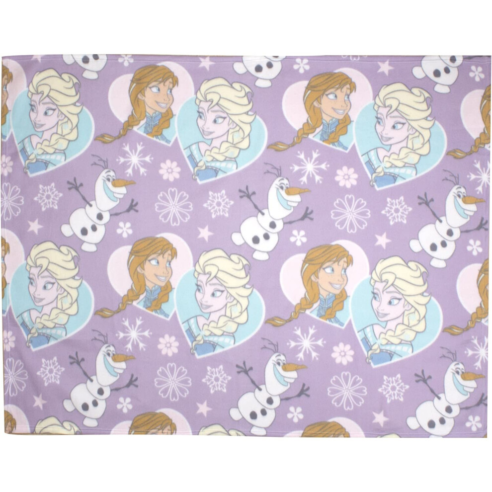 Disney Frozen Crystal Rotary Fleece Blanket-image-OPC-P8ZTY59-NEW