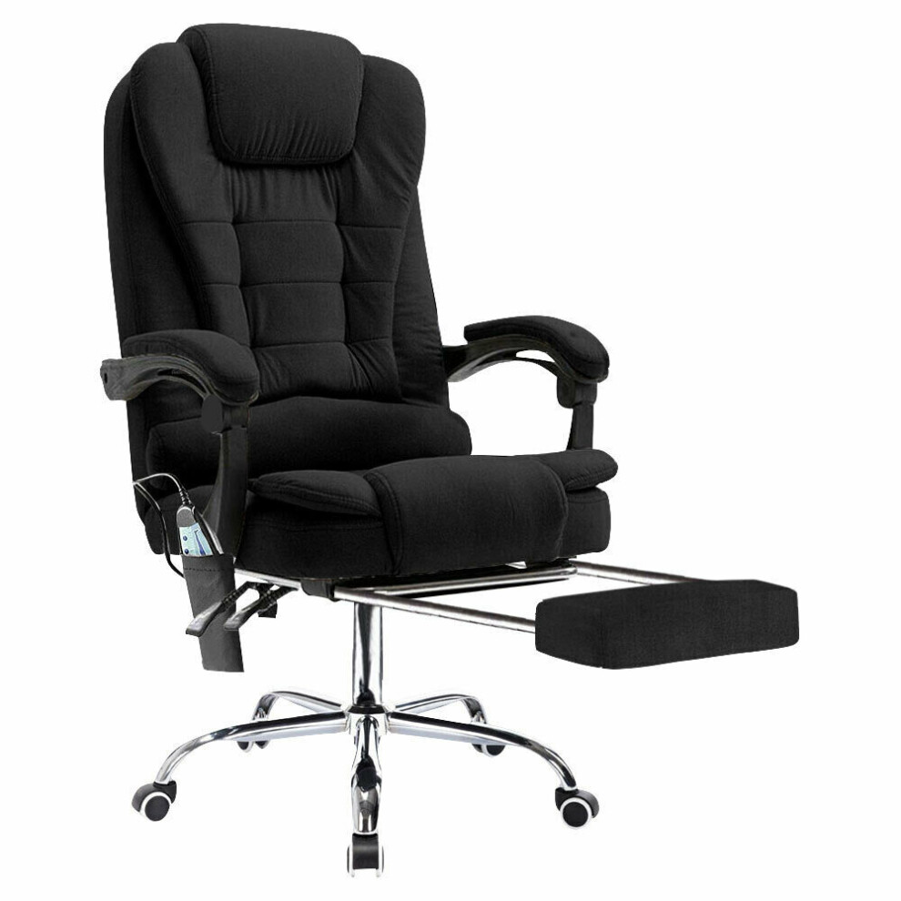 Neo Gaming Computer Recliner Massage Chair With Footrest