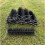 Selections Set of 12 Black Drain & Gutter Downpipe Leaf Guard Plugs (30cm) 8