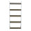 Premier Housewares Versatile Five Tier Light Oak Shelf Unit, Ample Storage Space Shelving Unit, Durable Tall Cupboard Shelves 4