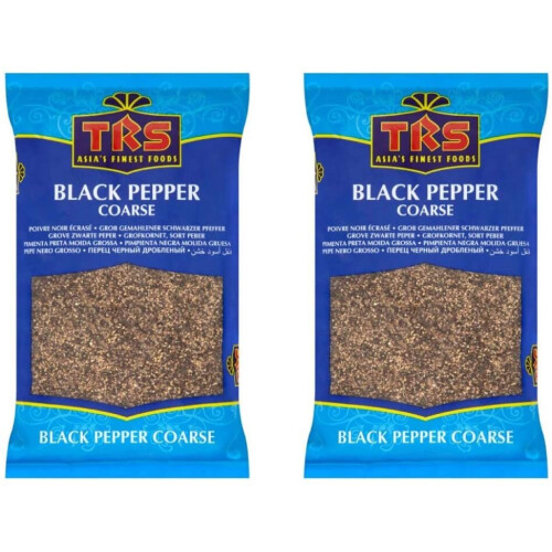 TRS Black Pepper Coarse, 100g (Pack of 2)