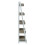 Premier Housewares Versatile Five Tier Light Oak Shelf Unit, Ample Storage Space Shelving Unit, Durable Tall Cupboard Shelves 3