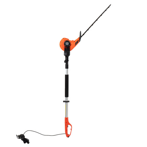 Electric Long Reach Hedge Trimmer Telescopic Pole Multi Angle 460mm Blade eSkde 2