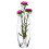 (Bent) Pasabahce Glass Straight Wide Bent Flower Vase 2