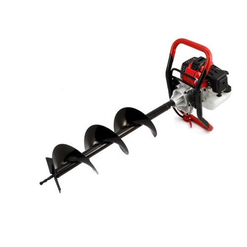 T-Mech Coclea da Terra 3HP con 3 Trapani di Diverso Diametro & Kit di Sicurezza 1