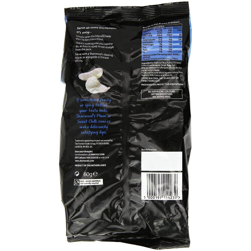 Sharwood's Ready To Eat Prawn Crackers, 60 g 1