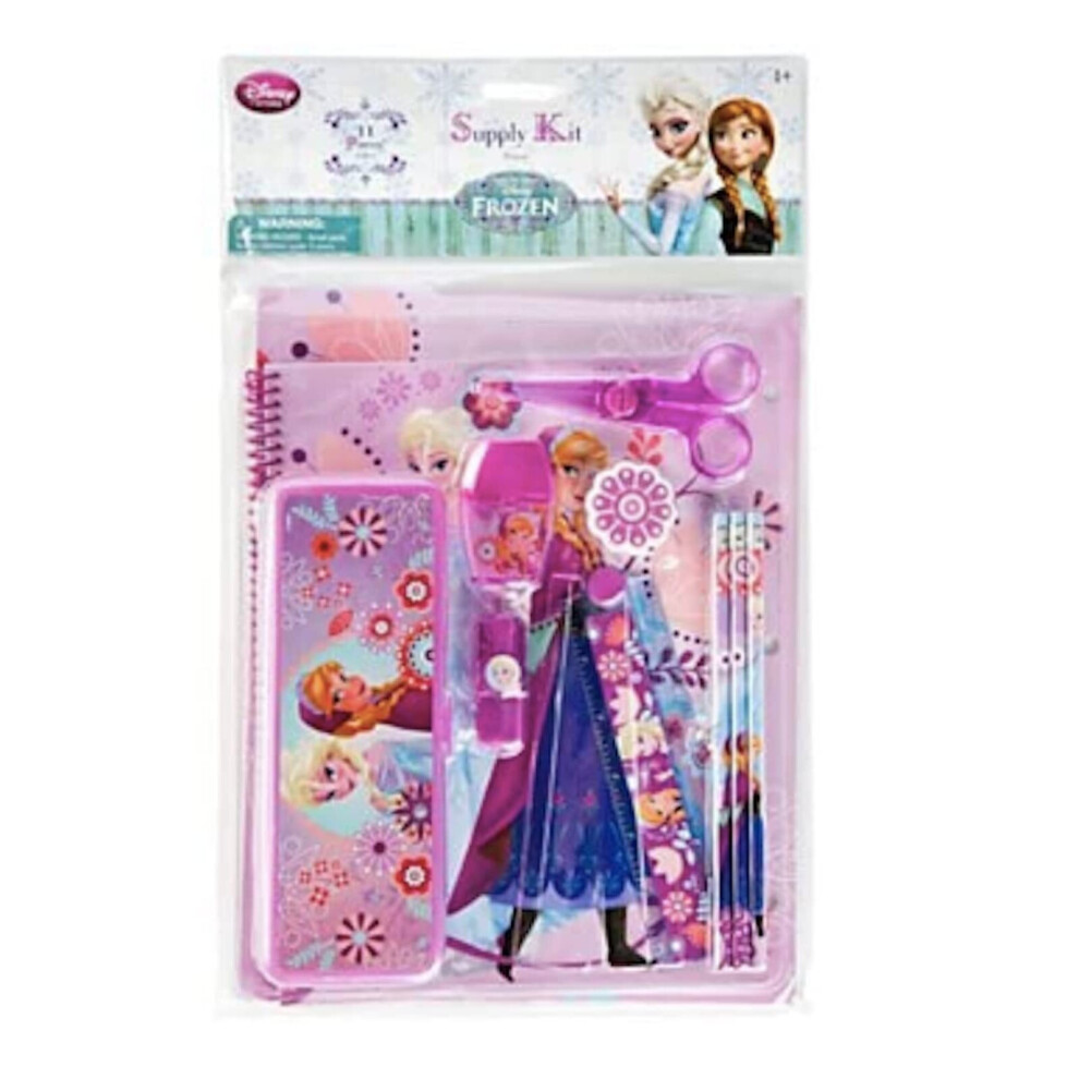 Disney Frozen Elsa And Anna Supply Kit Stationery Set Back To School New