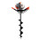 eSkde 52cc Petrol Earth Auger Post Hole Borer Ground Drill +3 Bits+Ext 3