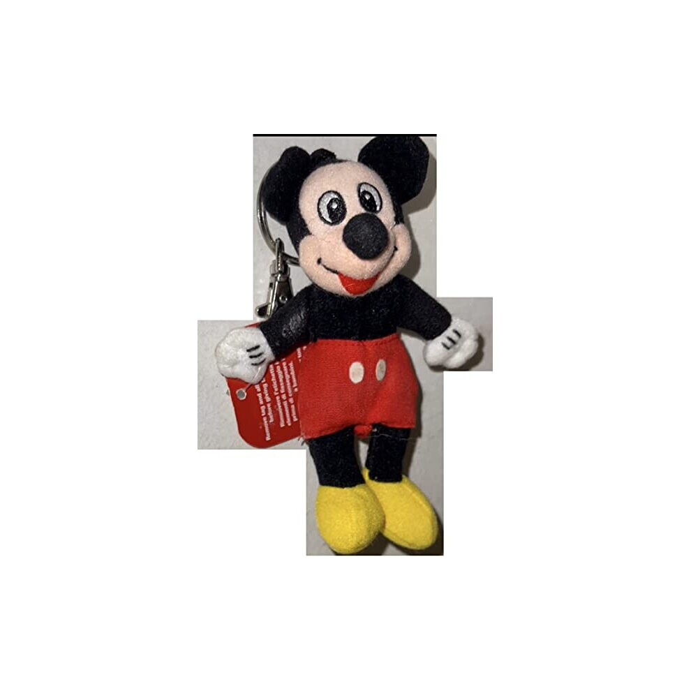 Disney Mickey Mouse Soft Plush Keychain Keyring Not,Specified