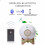 7 Colors Moon Light Quran Speaker Player Wireless Bluetooth Touch Lamp 11