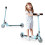 Costway Kick Scooter Height Adjustable Toddler Stunt Scooters with Light-Up Wheels 10