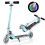 Costway Kick Scooter Height Adjustable Toddler Stunt Scooters with Light-Up Wheels 1