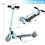 Costway Kick Scooter Height Adjustable Toddler Stunt Scooters with Light-Up Wheels 8