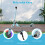 Costway Kick Scooter Height Adjustable Toddler Stunt Scooters with Light-Up Wheels 4