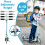 Costway Kick Scooter Height Adjustable Toddler Stunt Scooters with Light-Up Wheels 2