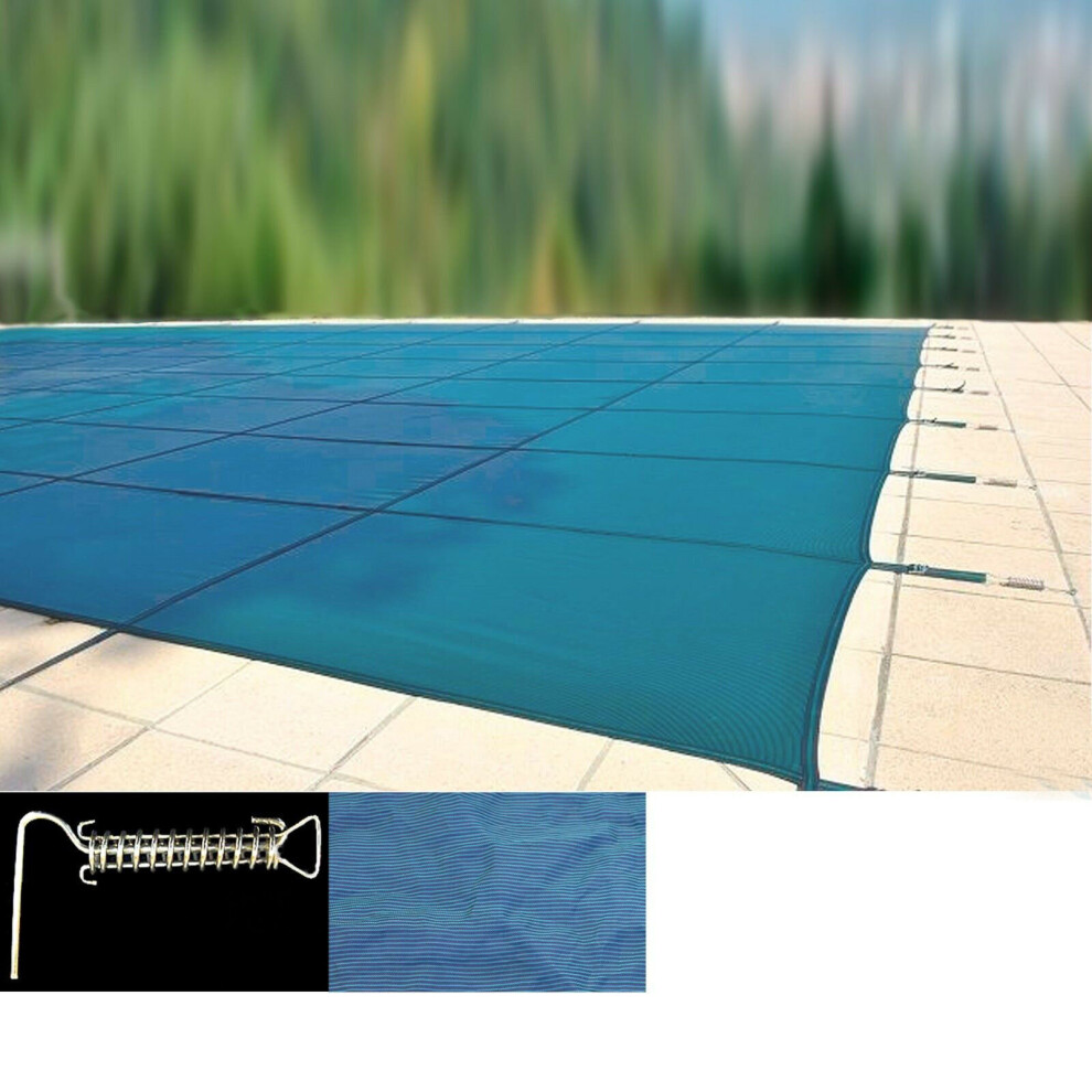 24ft x 14ft Criss Cross Swimming Pool Winter Debris Cover