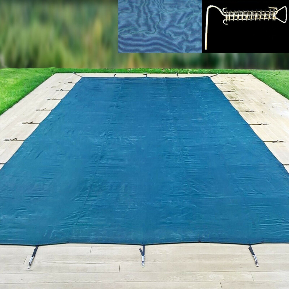 28ft x 16ft Swimming Pool Winter Debris Cover