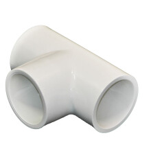 Swimming Pool Pipe ABS 2 '' inch Straight Tee Fitting Pool Spa Hot Tub Plumbing