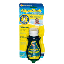 1 x 50 4 Way AQUACHEK Chlorine Test Strip Hot Tub Swimming Pool Spa Tester