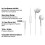 Panasonic Panasonic In-Ear Wired Headphones with Microphone white 2