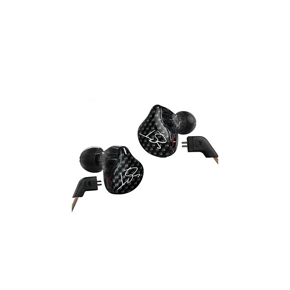 Yinyoo Kz Zst Hybrid Banlance Armature With Dynamic In-Ear Earphone 1Ba+1Dd Hifi Headset (Zst Mic) Black 611517421792