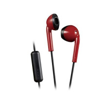JVC HA-F19M-RB-E rojo negro In-ear auricular, micrófono y control remoto, Anti-sudor