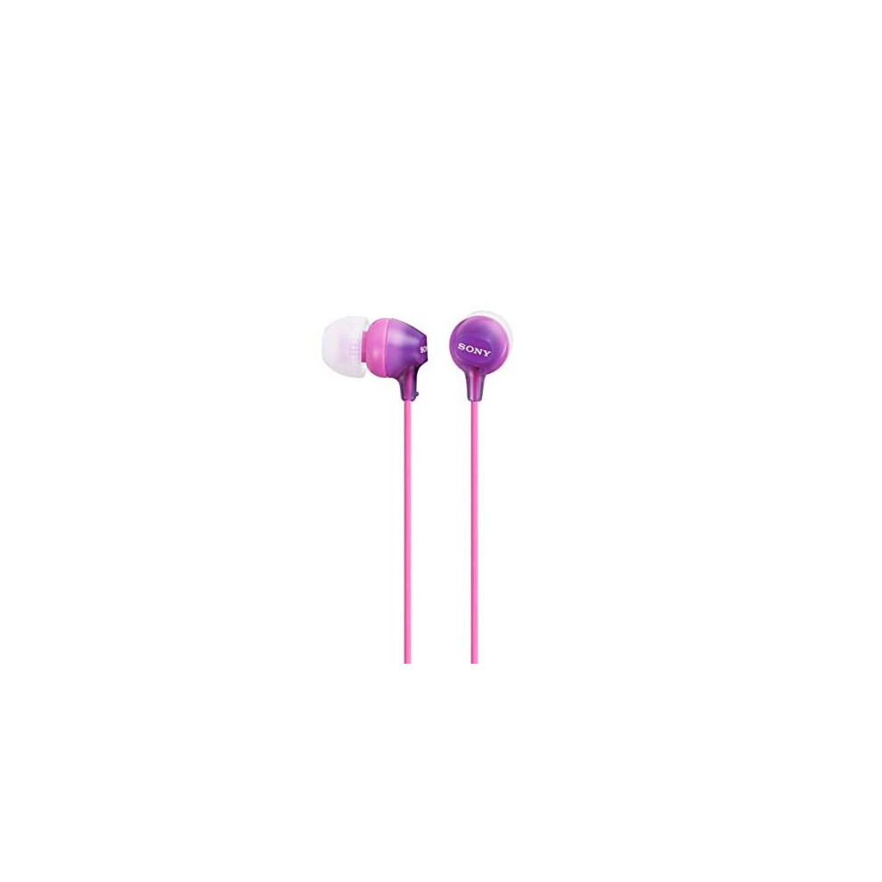 Sony Fashionable Headphones Violet