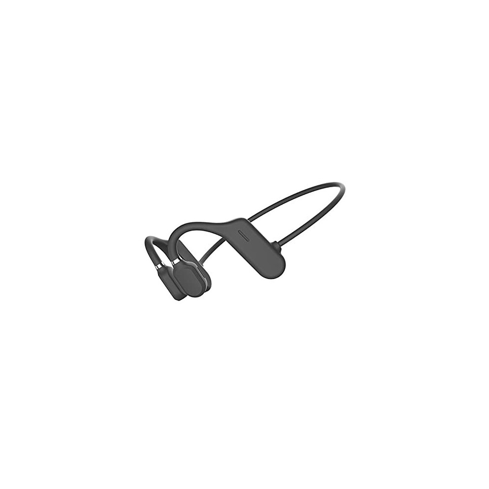 Bluetooth5.0 Bone Conduction Headphones With Mic, Open Ear Headphones Wireless Sweatproof, 6D Surround Sound, Stereo Earphone Over-Ear Headsets 1048038655211