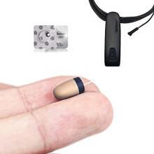 Spy Earpieces PingaOculto Wireless Mini Hidden Headset Invisible Hearing In Ear with Microphone for Phone Call and Recordings Vip Pro (Spy Earpi
