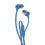 JBL JBL T110 Wired Universal In-Ear Headphone with Remote Control and Microphone - Blue 3