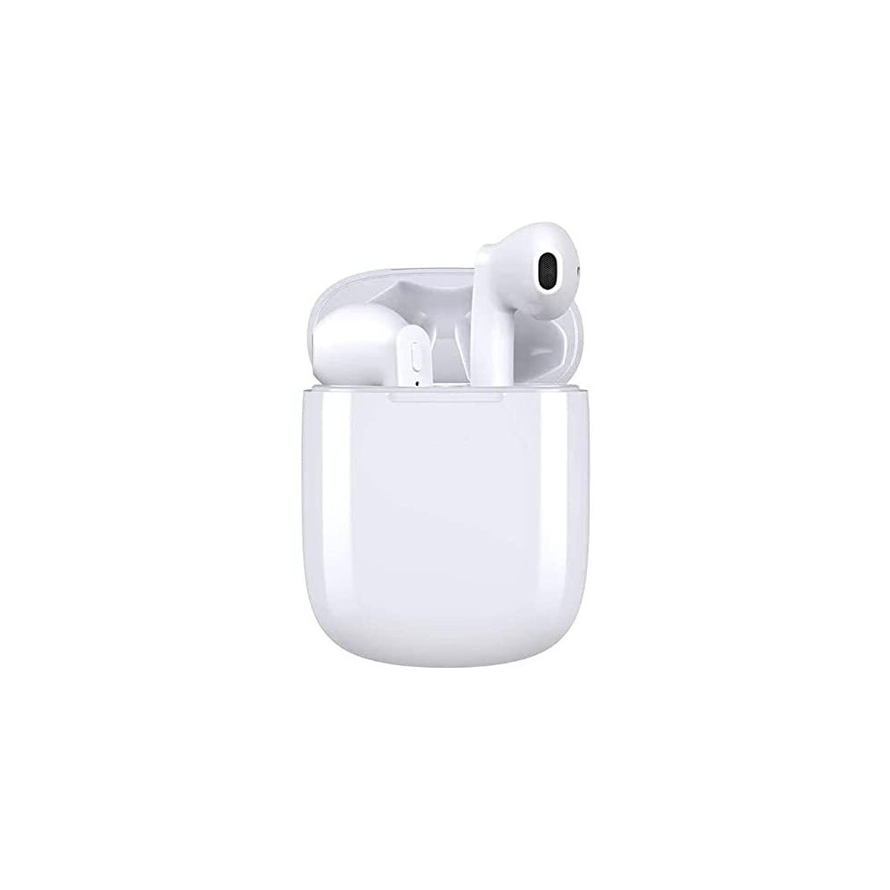 Wireless Bluetooth Earbuds, Hi-Fi Stereo Sports Wireless Headphones, Ipx5 Waterproof Wireless Earphones Touch Control, Bluetooth 5.0 Headphones, Clear 8222427739826