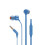 JBL JBL T110 Wired Universal In-Ear Headphone with Remote Control and Microphone - Blue 4