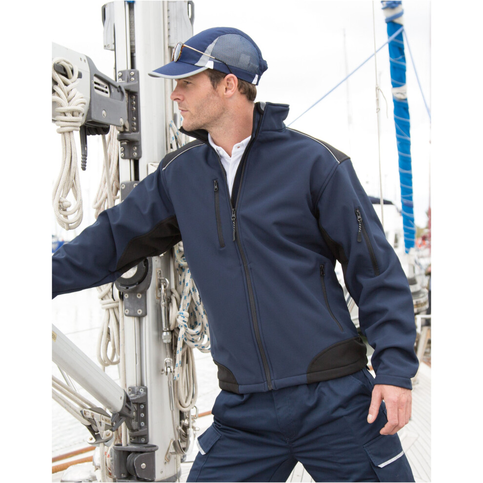 Result Ripstop Softshell Workwear Jacket With Cordura